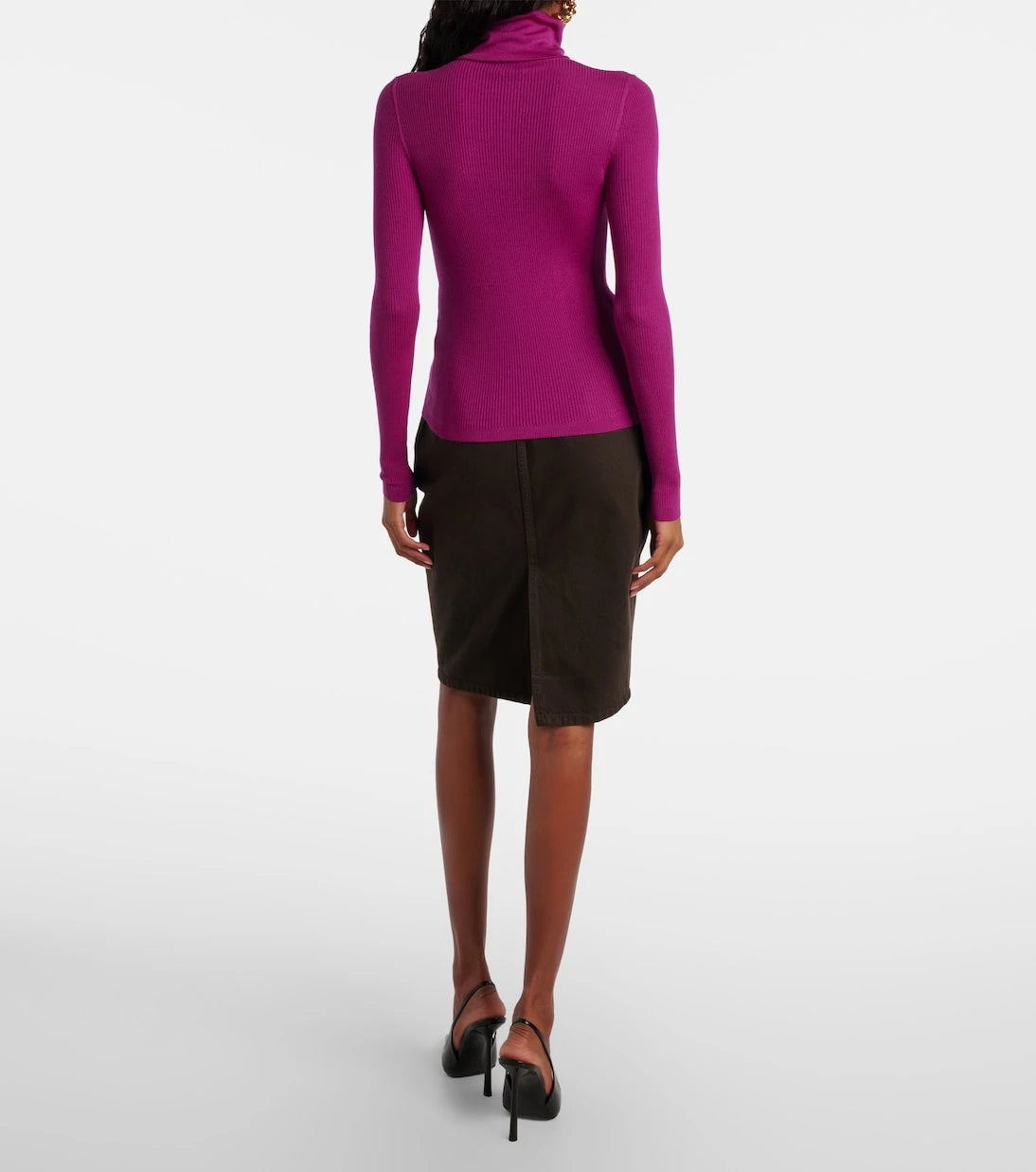 Saint Laurent - Wool, cashmere, and silk sweater