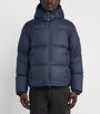 RLX Ralph Lauren Navy Down Detachable-Hood Puffer Jacket