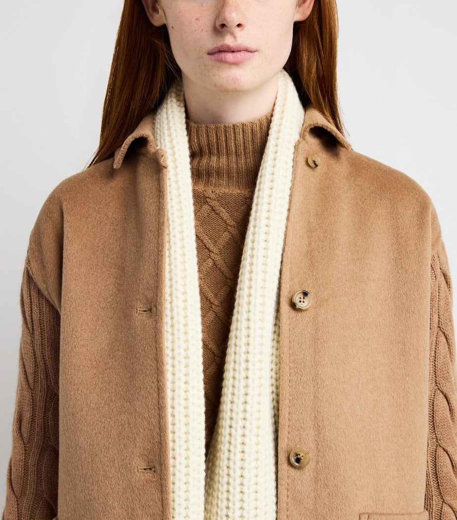 Beige Camel Hair Coat