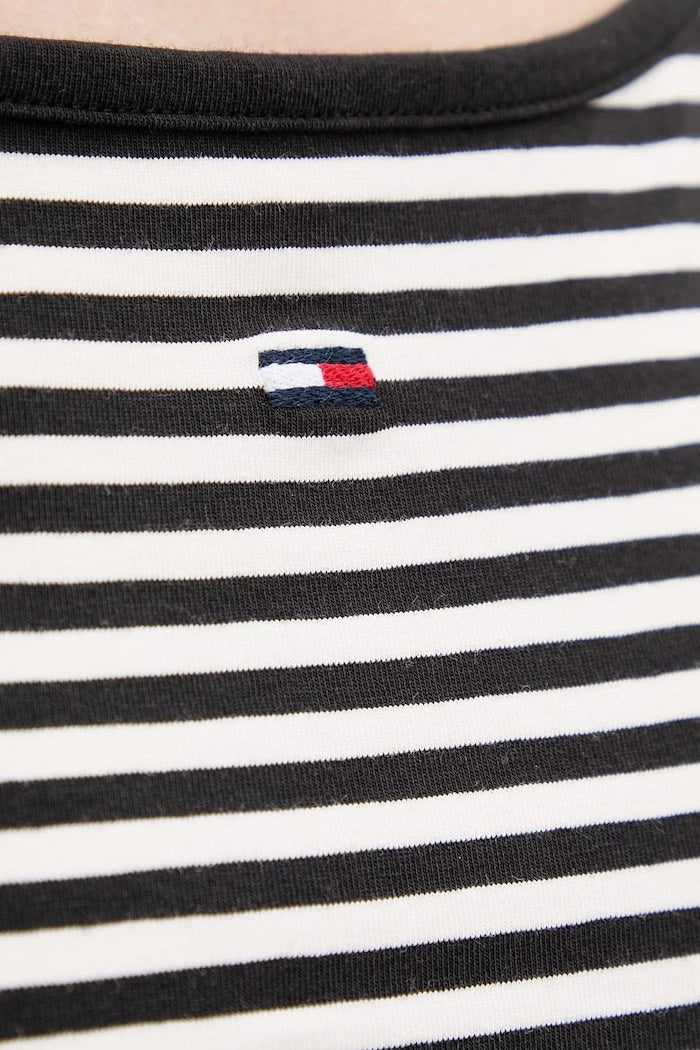 Tommy Jeans Топ дамски от памук с еластан