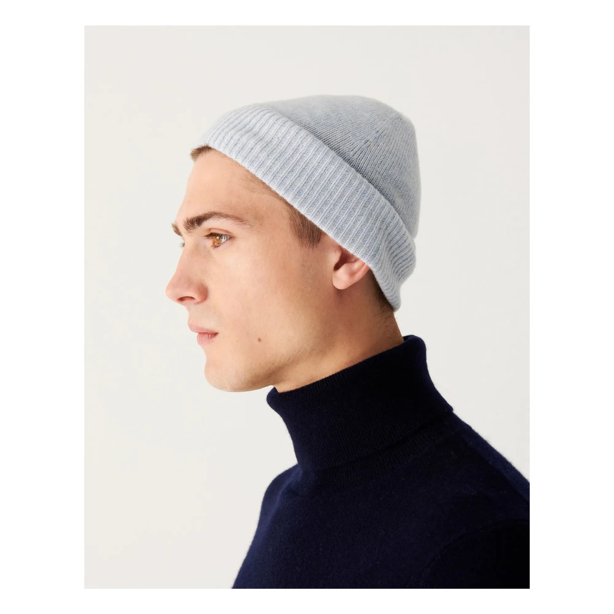 Bompard - Classic Cashmere Beanie | Silver grey