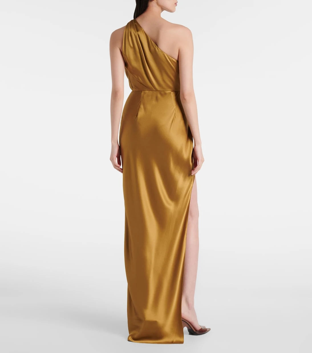 The Sei - Draped silk satin gown