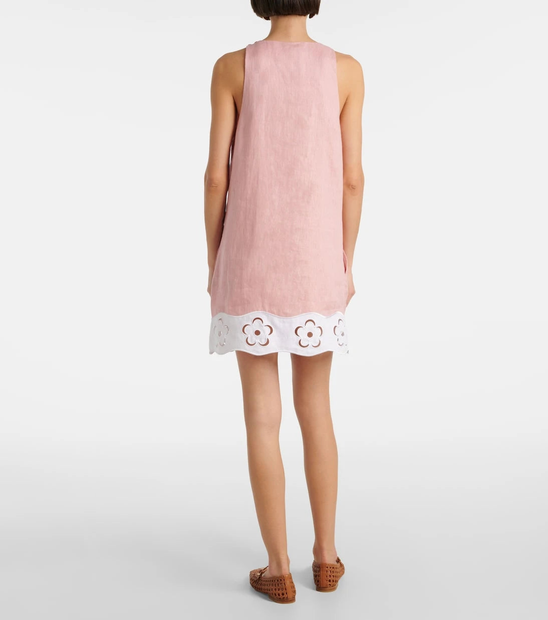 Staud - Mika linen minidress