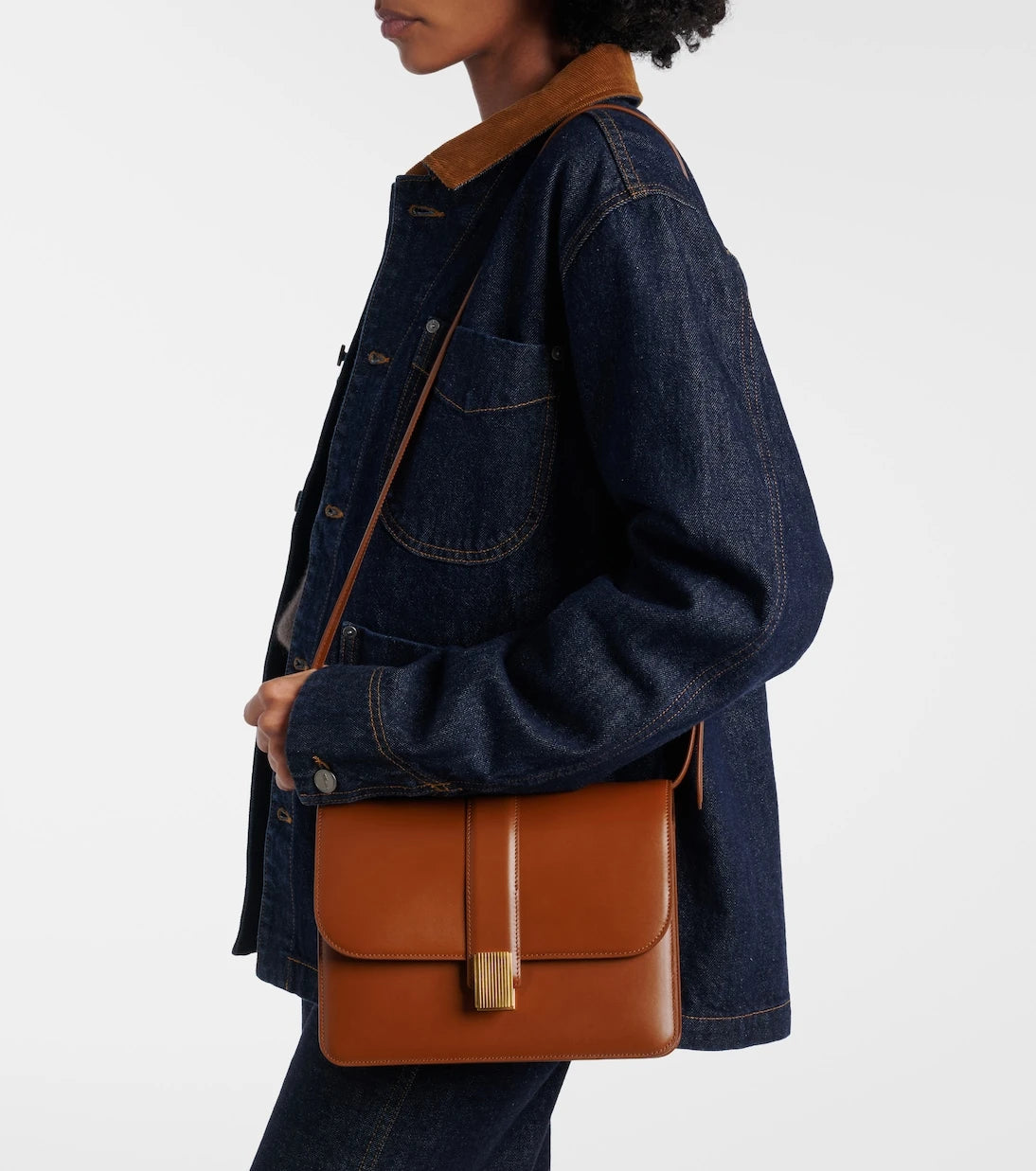 Khaite - Blake leather crossbody bag