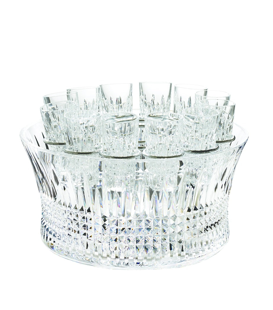 Waterford Lismore Diamond Vodka Chill Set