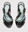 Leather Nodine Heeled Sandals 100