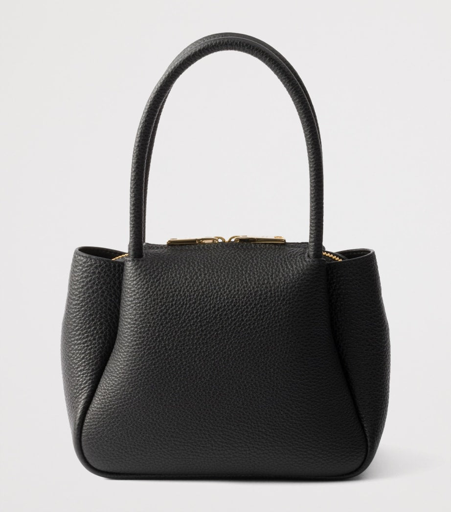 Mini Leather Top-Handle Bag