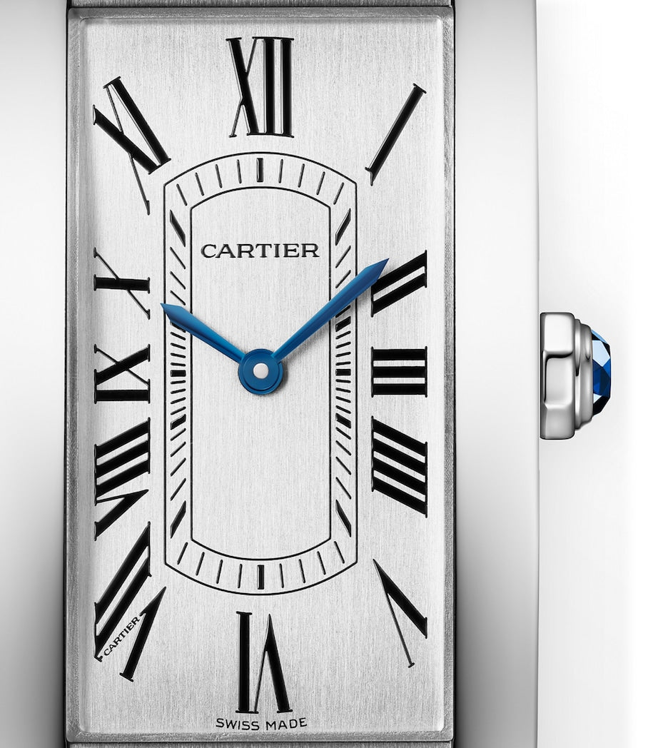 Large Stainless Steel Tank Américaine Watch 24.4mm