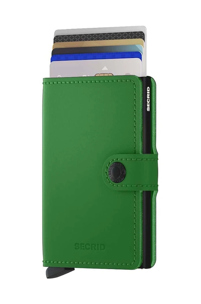 Secrid Miniwallet Matte Bright Green Cüzdan