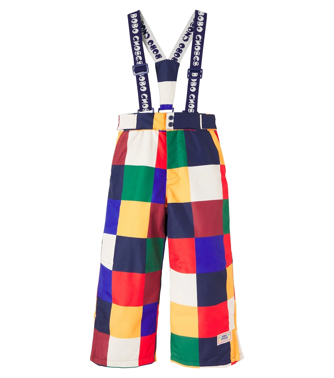 Bobo Choses - Multicolor Tiles ski salopettes