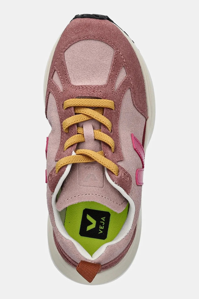 Детски велурени маратонки Veja Small Canary Light