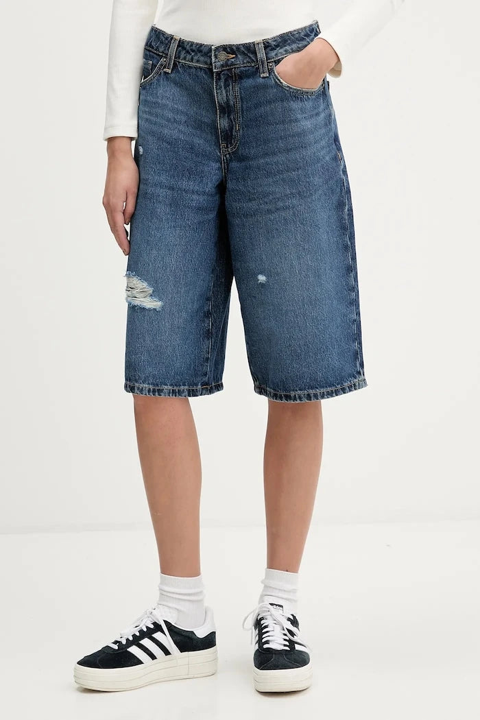 Дънков къс панталон Guess Jeans