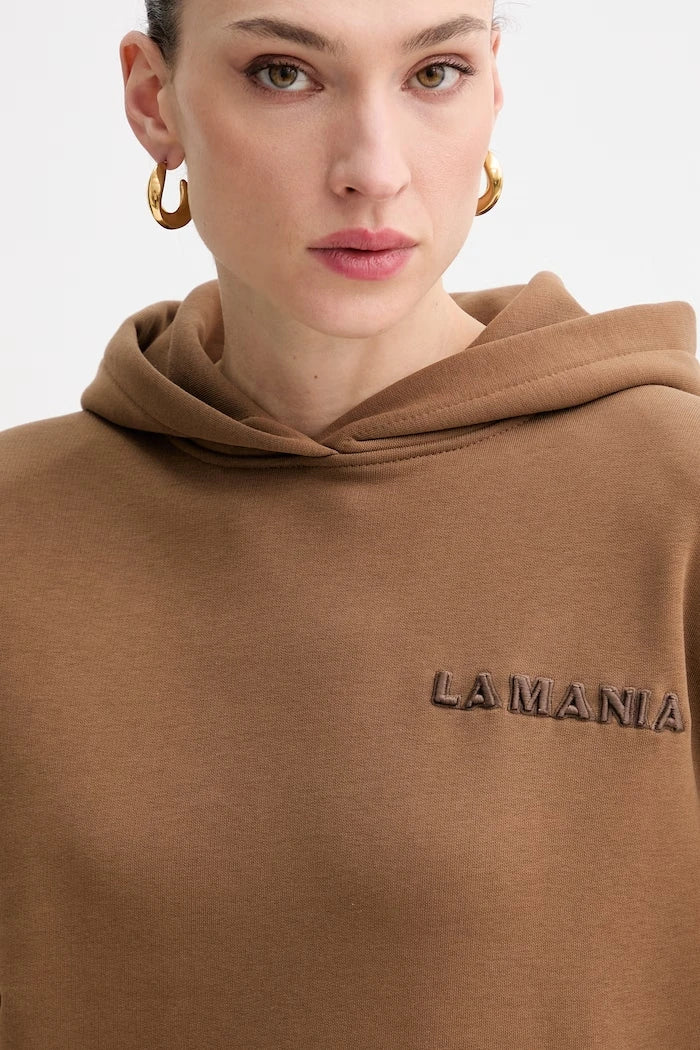 La Mania Kapüşonlu Kadın Pamuklu Sweatshirt LIO