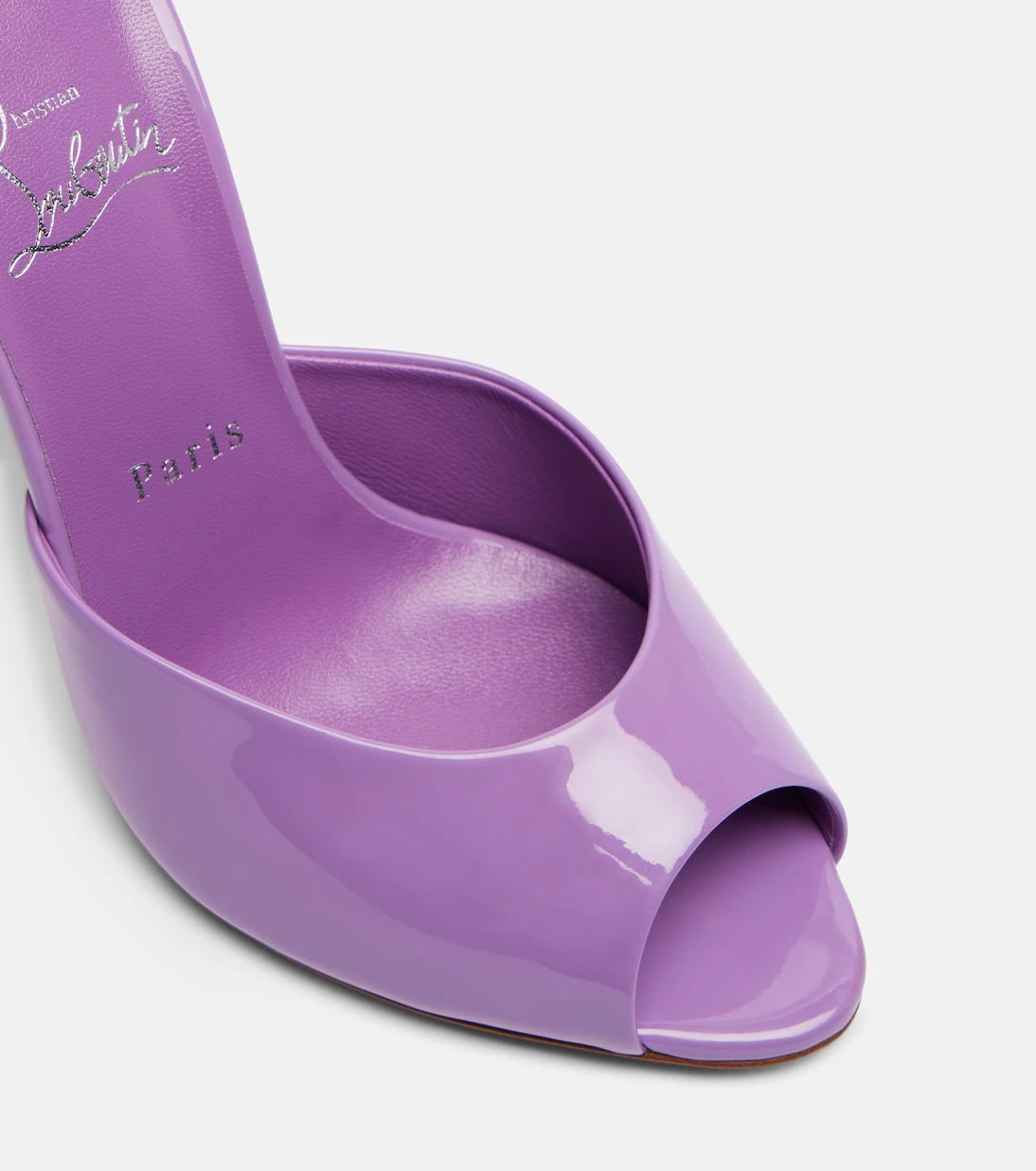 Christian Louboutin - Me Dolly 100 patent leather mules