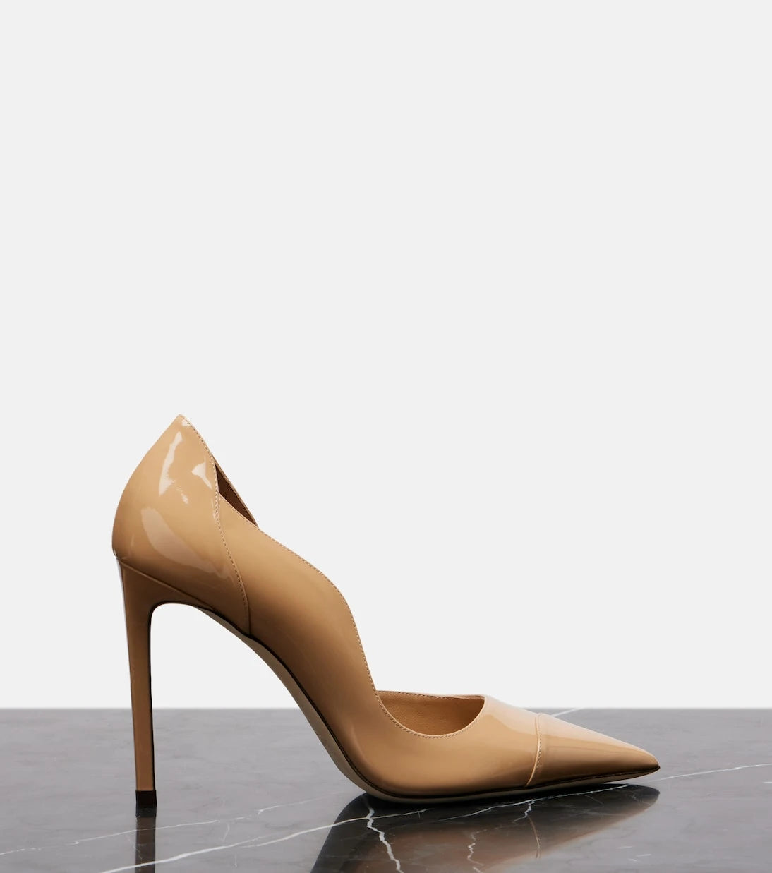 Jimmy Choo - Brigitte 100 patent leather pumps