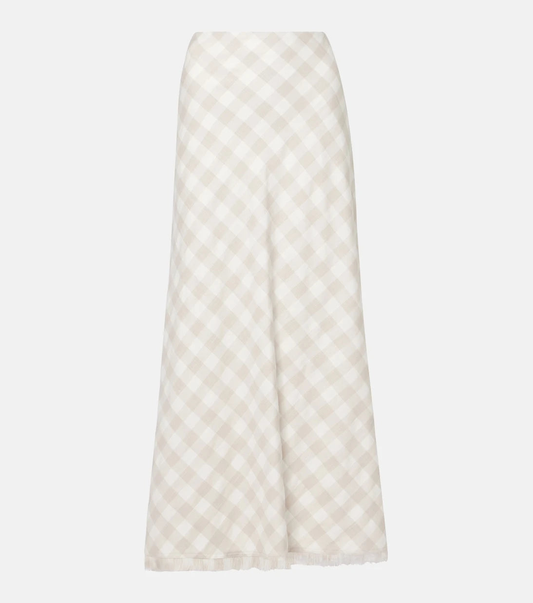 Simkhai - Noelle checked maxi skirt