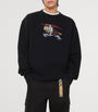 Burberry Black Cotton EKD Sweatshirt