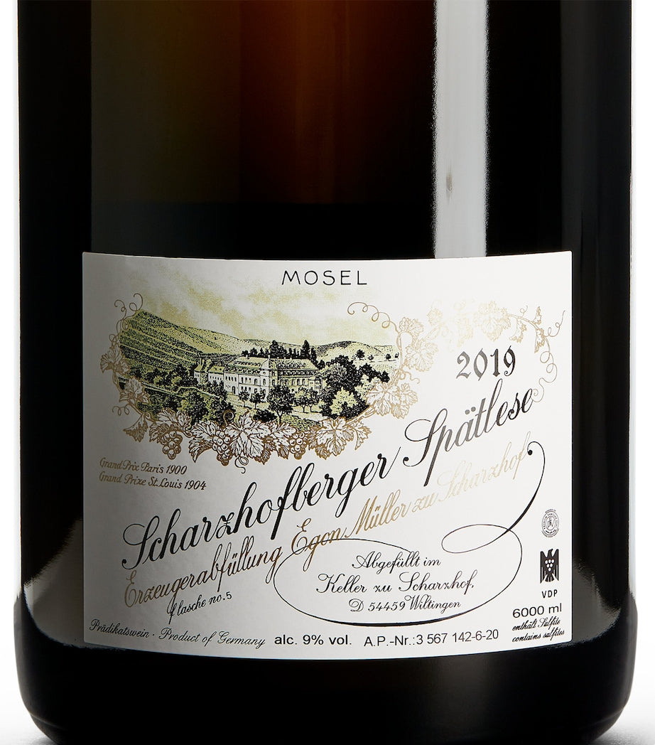 Egon Muller Scharzhofberger Spätlese 2019 (6L) - Mosel, Germany