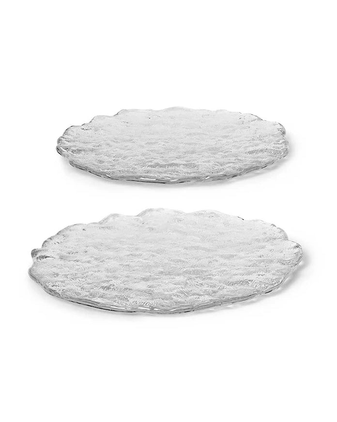 ferm LIVING Momento Glass Stones S Dekorasyonu (2 Parça)