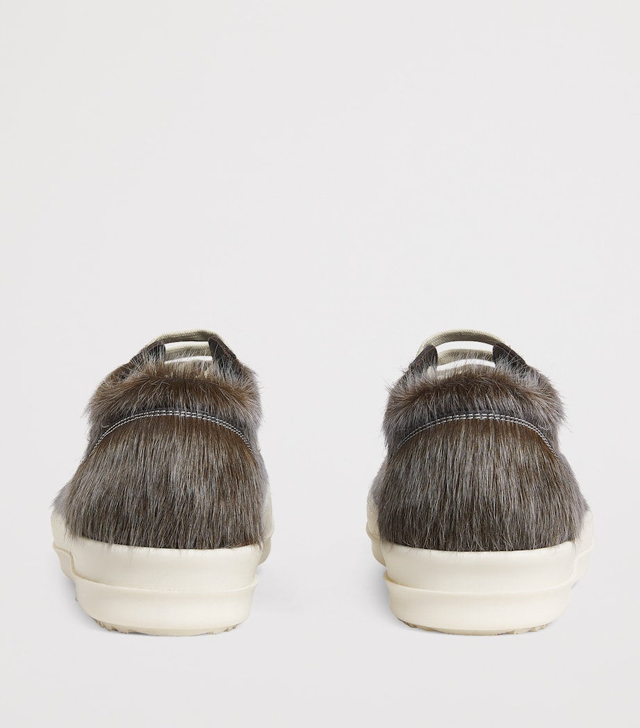 Pony Hair Vintage Low-Top Sneakers