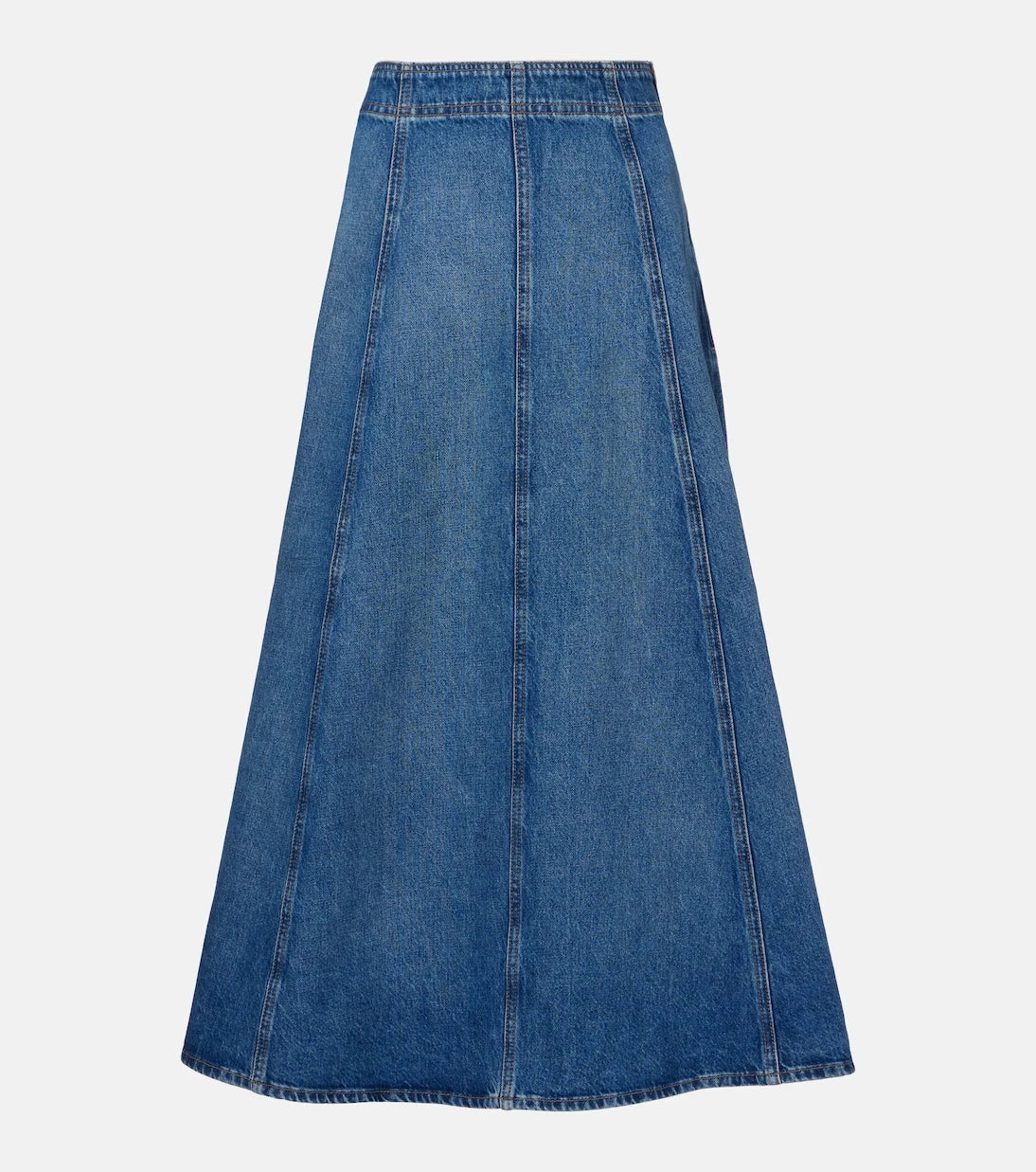 Ulla Johnson - Uma denim midi skirt