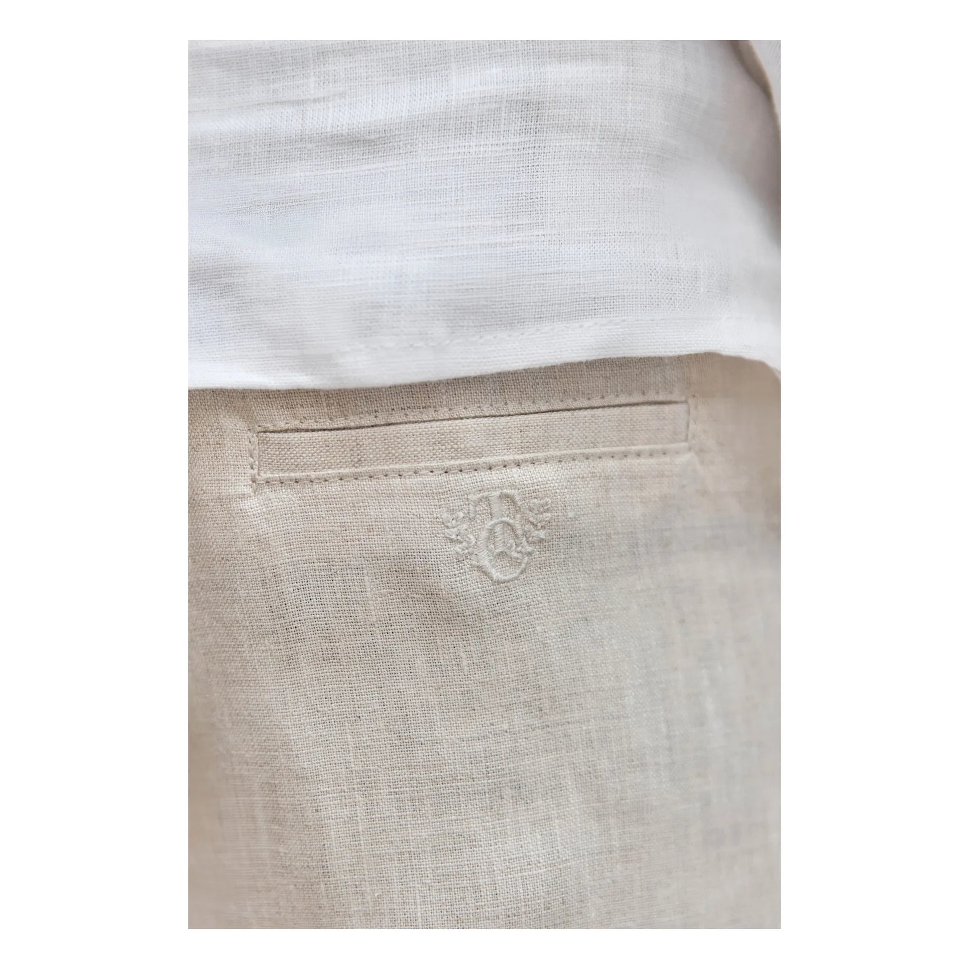 Tartine et Chocolat - Linen shorts | Sand