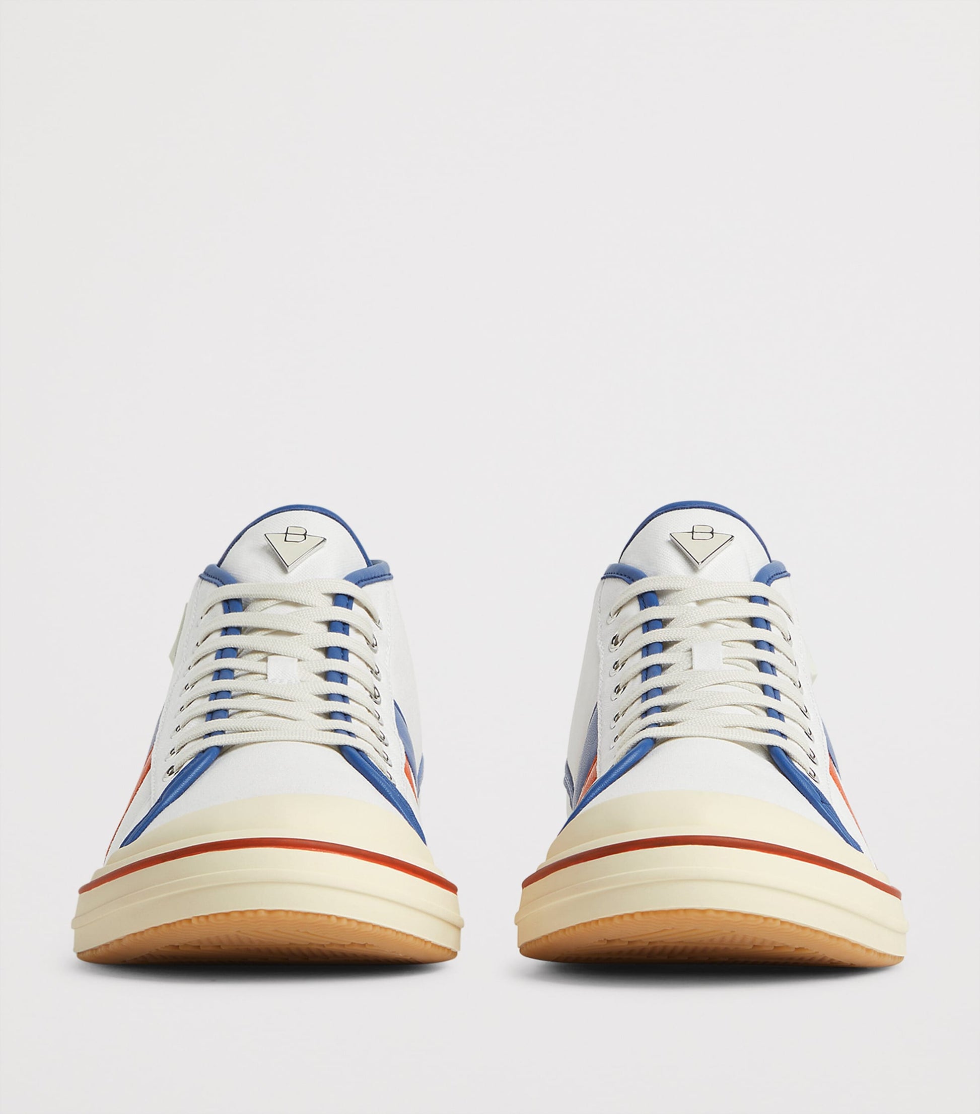 Canvas Leather-Trim Eliot Sneakers