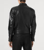 TOM FORD Black Leather Biker Jacket