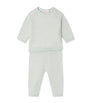 Cotton-Cashmere Top and Trousers Set (1-18 Months)