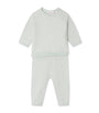 Cotton-Cashmere Top and Trousers Set (1-18 Months)