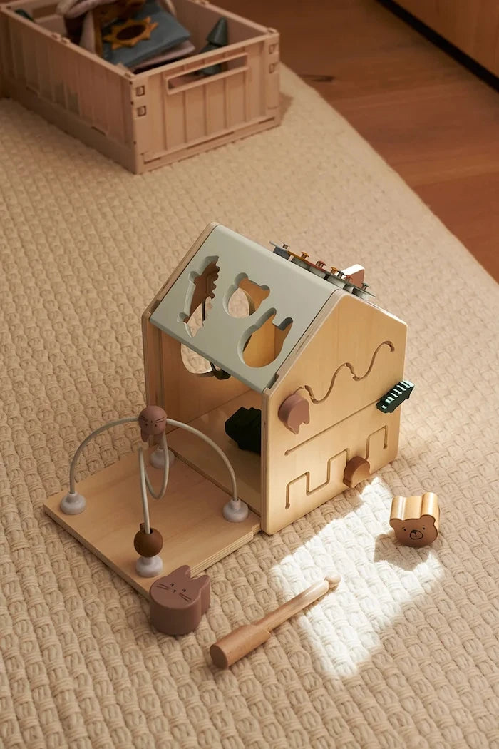 Liewood Дървена играчка за деца Lucas Activity Cube