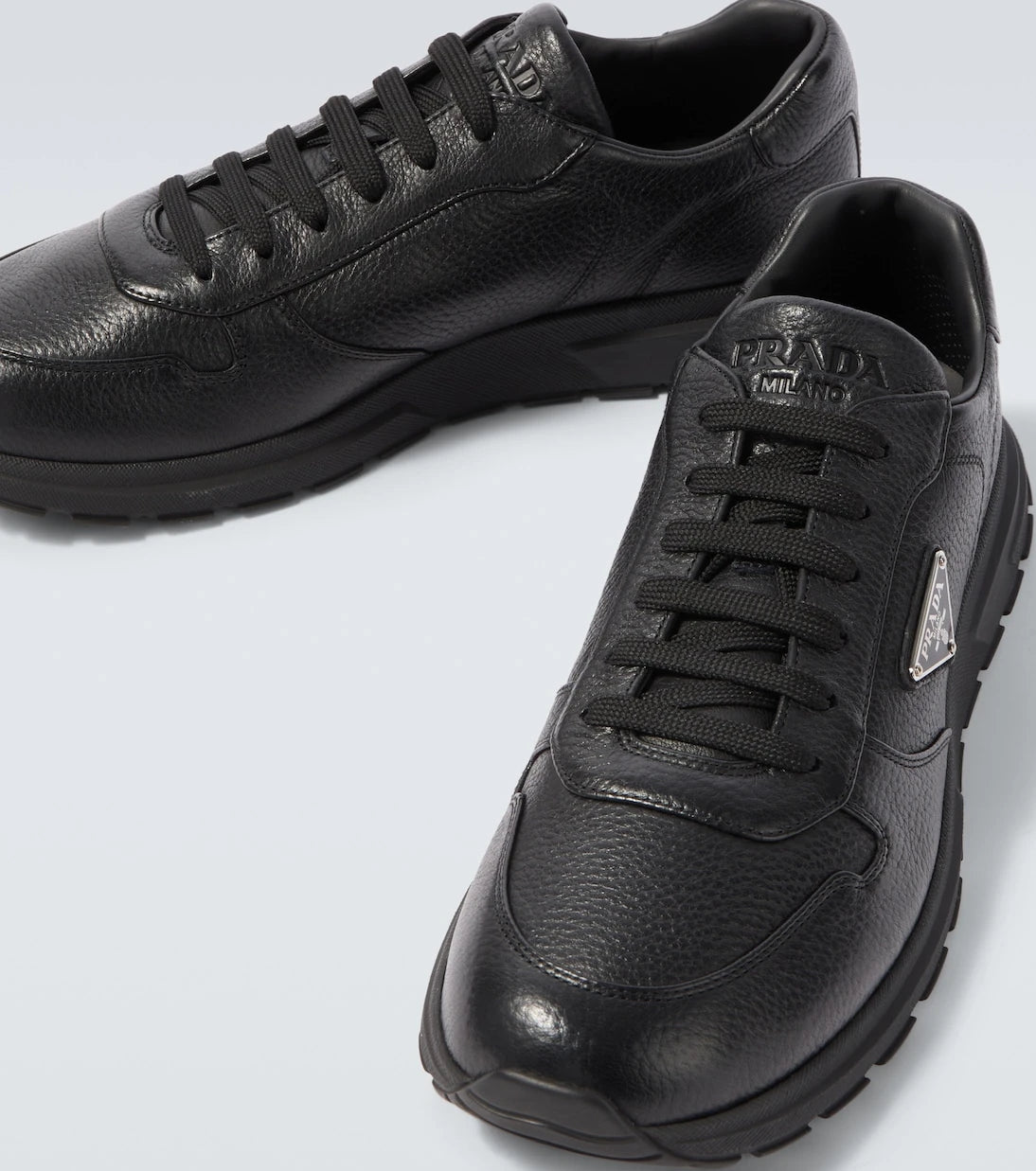 Prada - Prax 2.0 leather sneakers