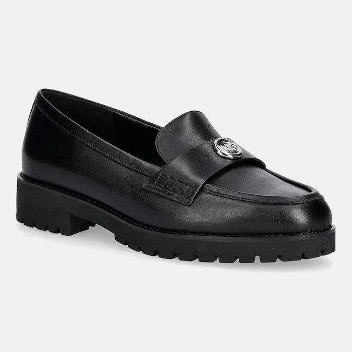 MICHAEL Michael Kors лоуфъри дамски от кожа Jaelyn Lug Loafer