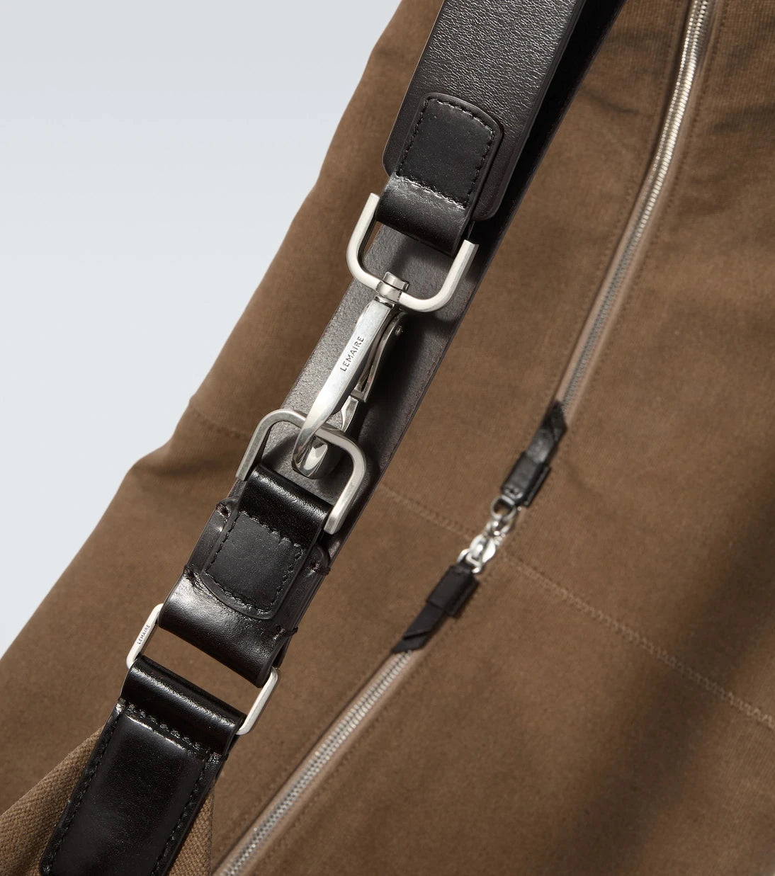 حقيبة كتف Lemaire - XL Quiver Clip من قماش القطن
