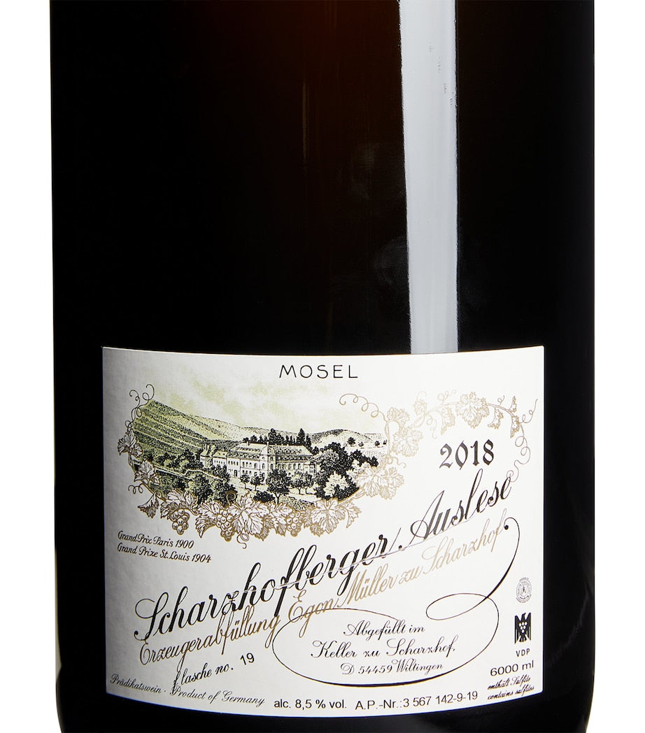 Egon Muller Scharzhofberger Riesling Auslese Goldkapsel 2018 Methuselah (6L) – Wiltingen, Germany