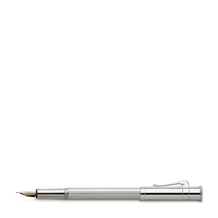 Graf von Faber-Castell Platinum-Plated Classic Fountain Pen