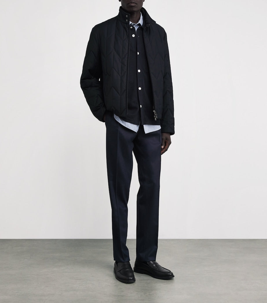 Canali Multi Quilted Hybrid Jacket