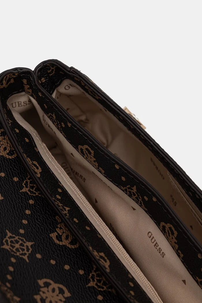 Guess чанта crossbody дамска от имитация на кожа EMELIE