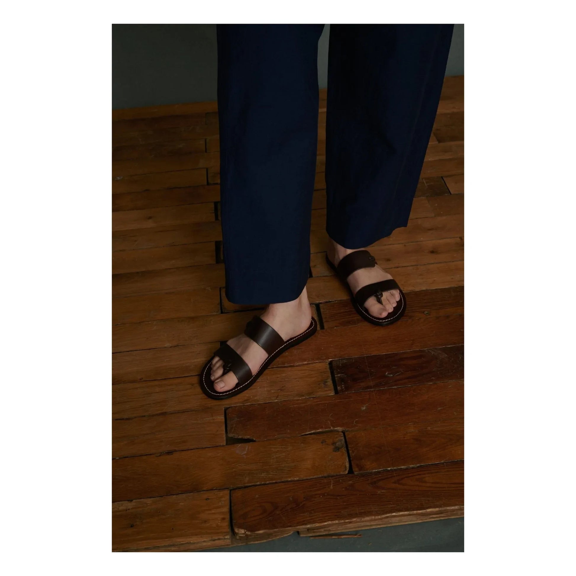 Soeur - Uptown Leather Sandals | Black