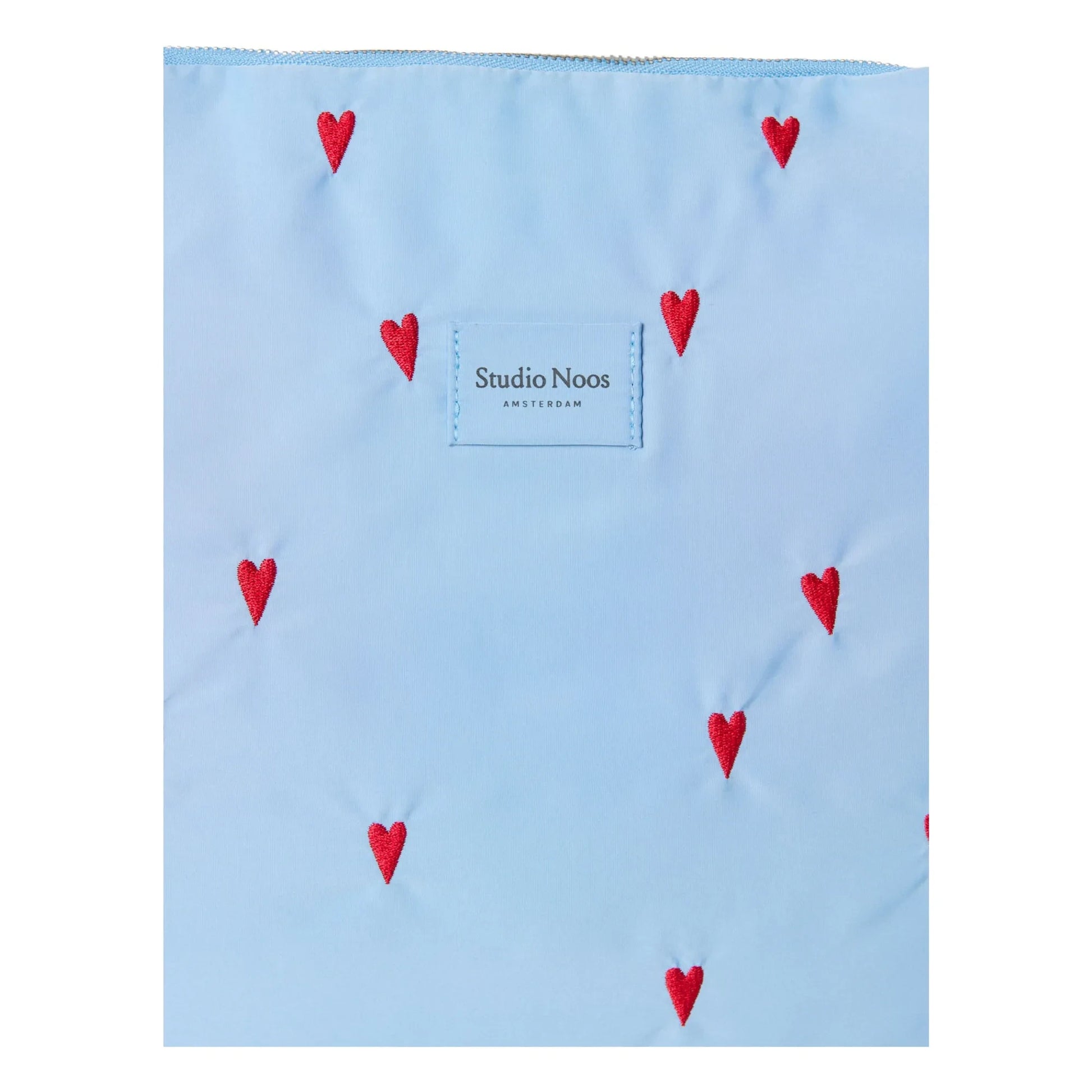 Studio Noos - Puffy Hearts diaper bag | Light blue