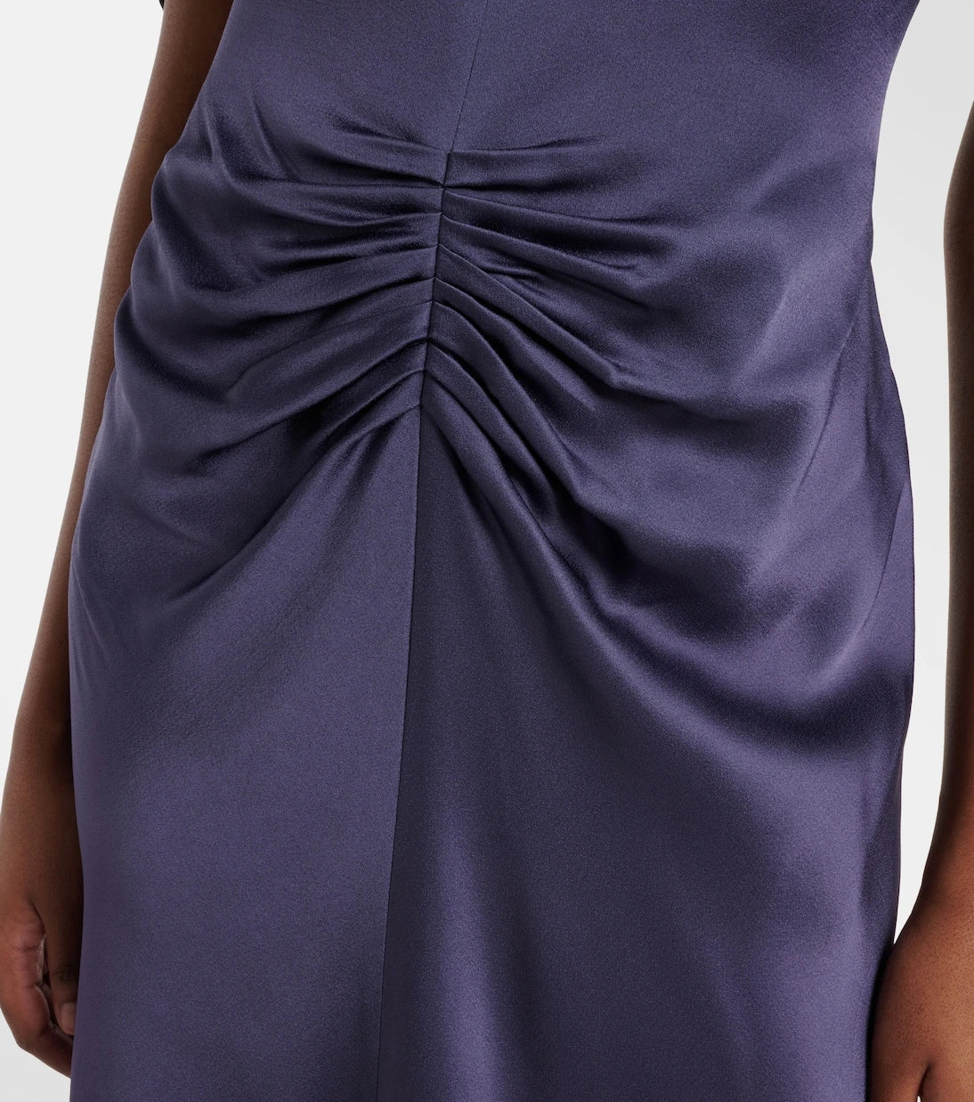 Victoria Beckham - Isabella gathered satin gown