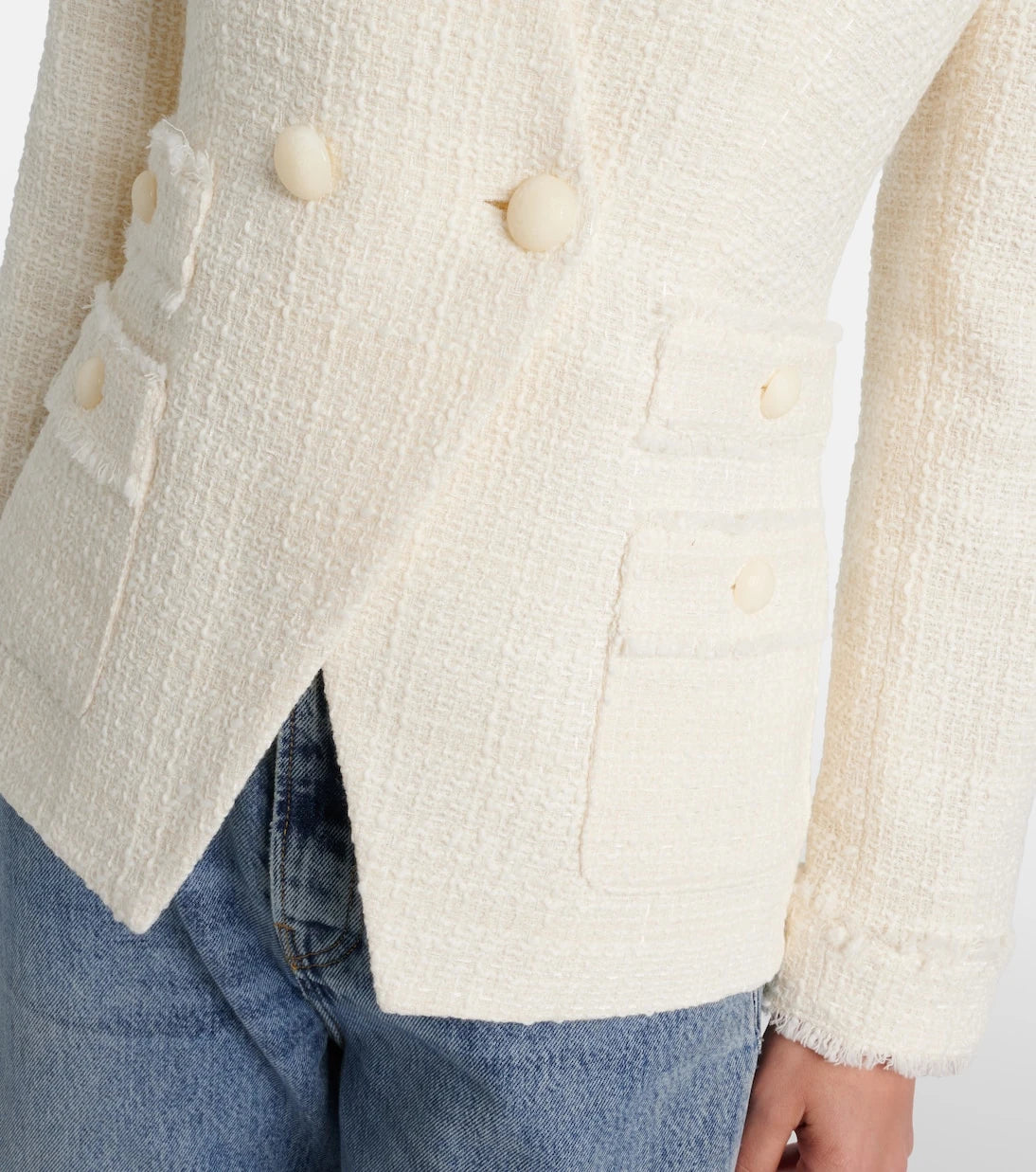 Veronica Beard - Double-breasted tweed blazer