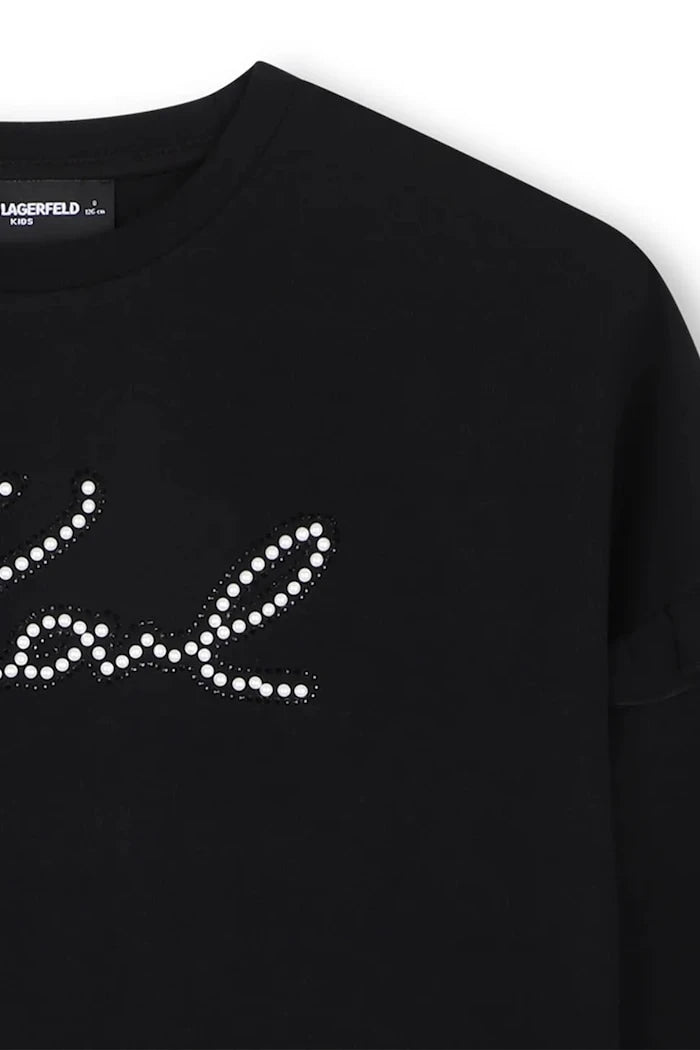 Pamuklu çocuk sweatshirt