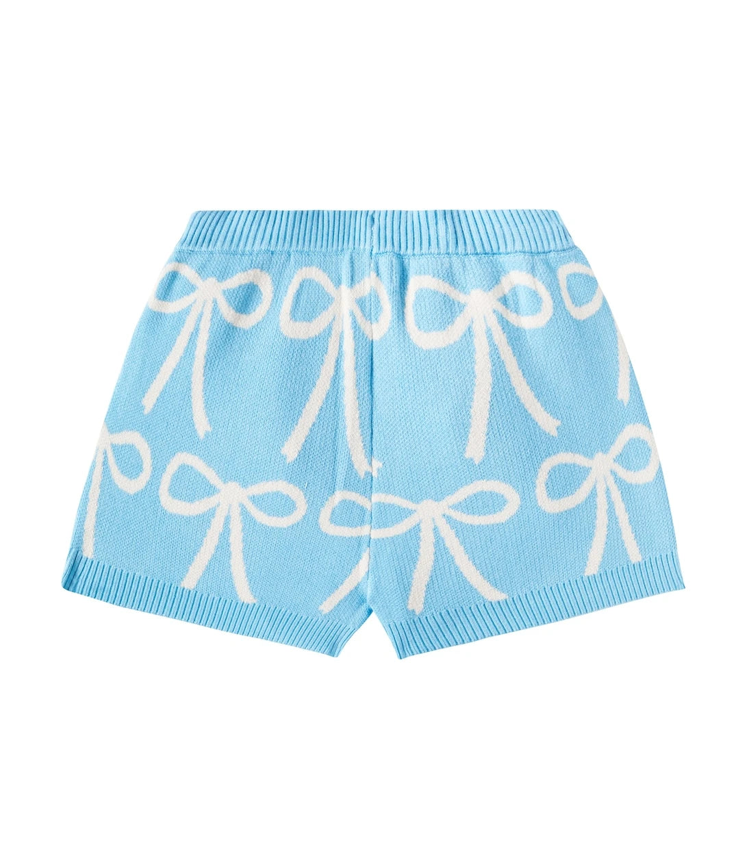 Tinycottons - Bows knitted cotton shorts