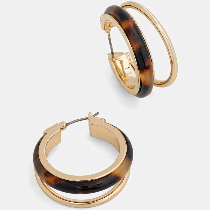 Lauren Ralph Lauren kadın metal küpe MARTINGALE