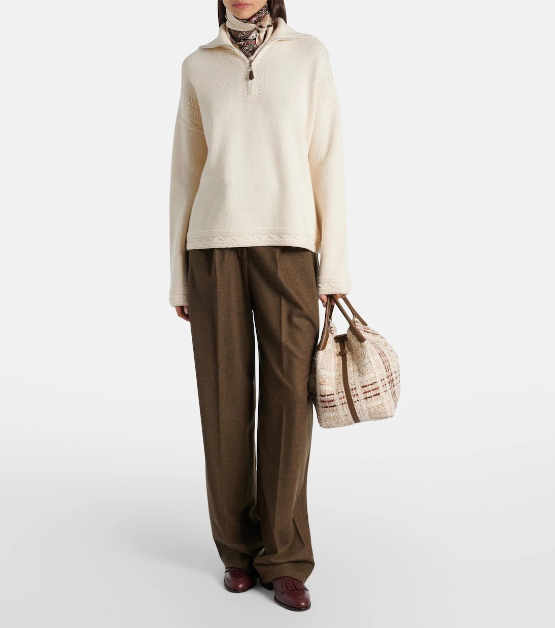 Loro Piana - Carezza cashmere polo sweater
