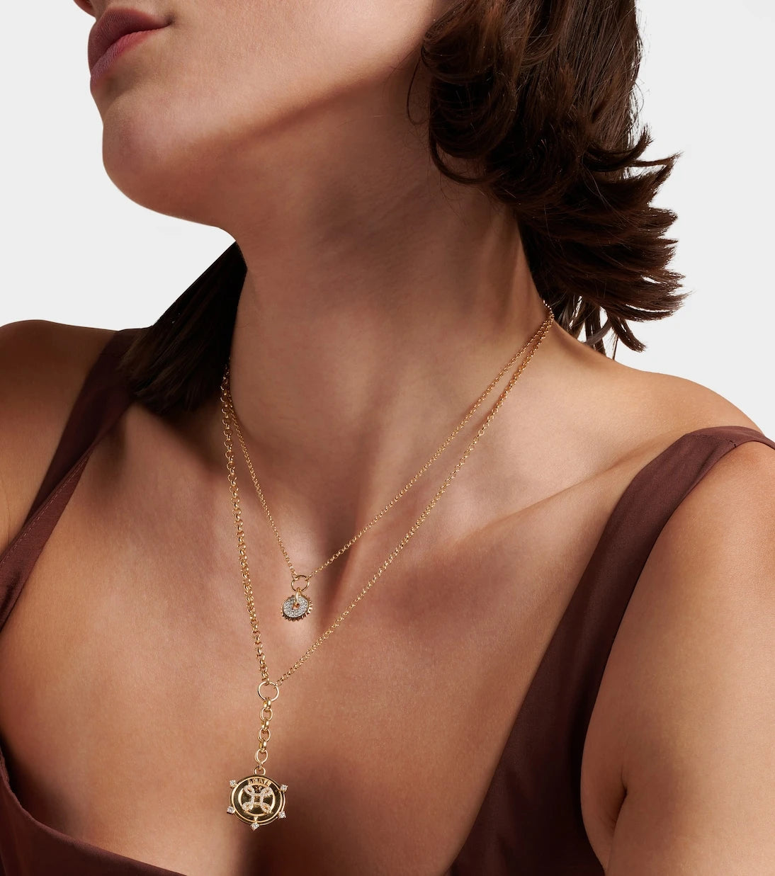 FoundRae - Amate True Love 18kt gold chain necklace with diamonds