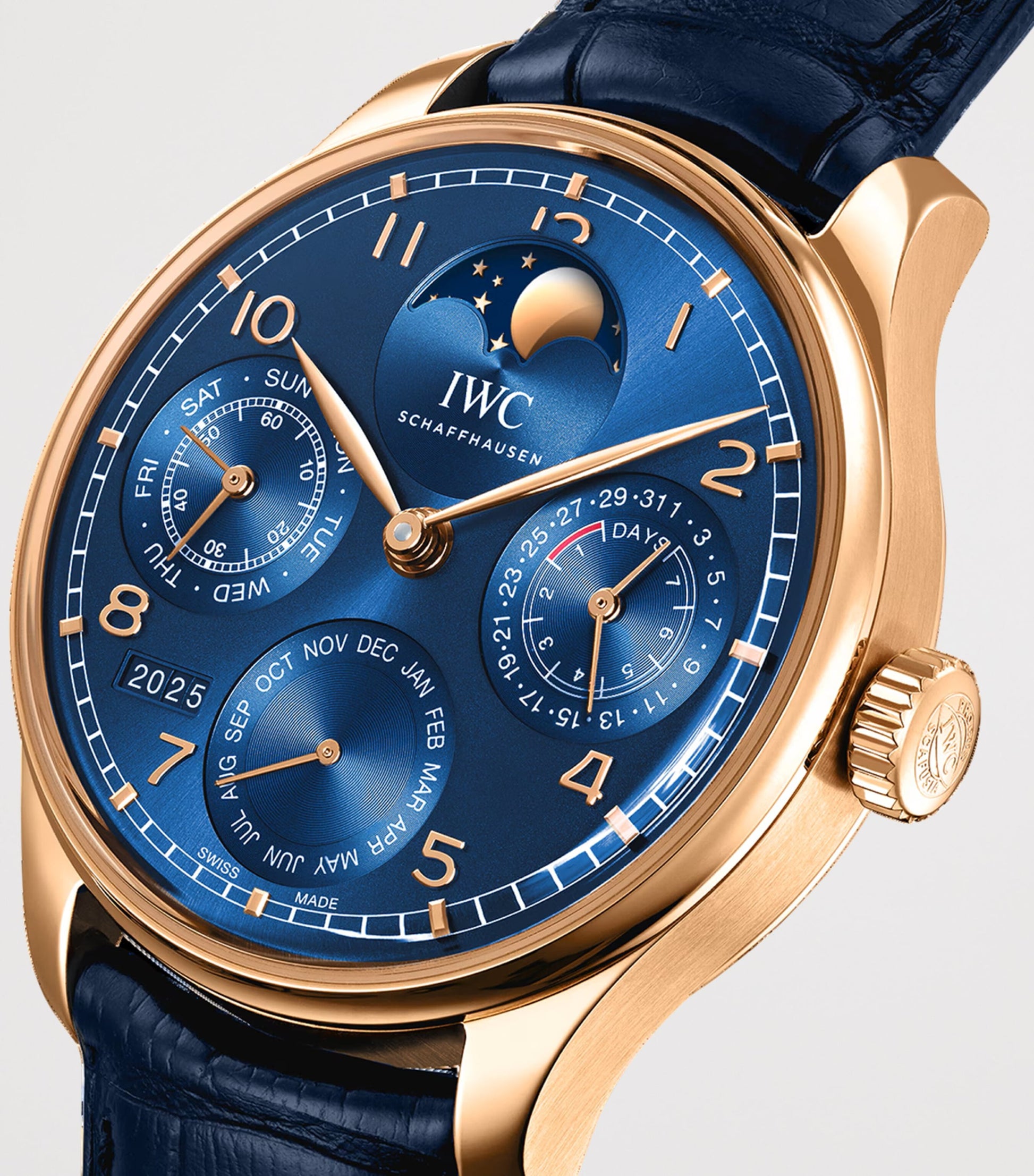 Yellow Gold Portugieser Perpetual Calendar Watch 44mm