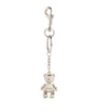 Silver Jointed Bear Keyring