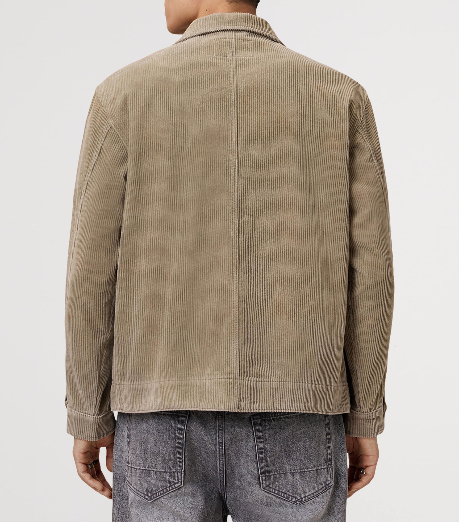 Brown Corduroy Castleford Overshirt